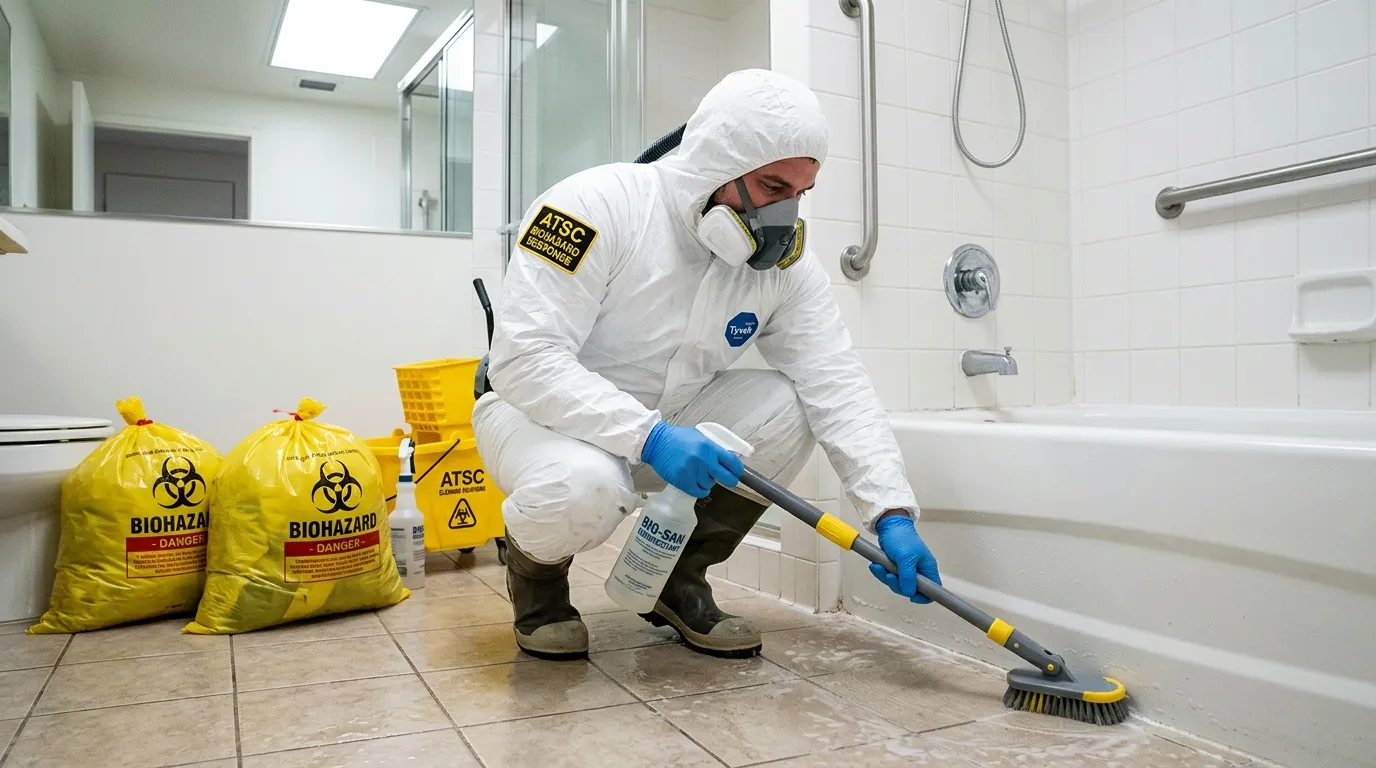 Decontamination equipment deployed for Blood Cleanup in Little Elm